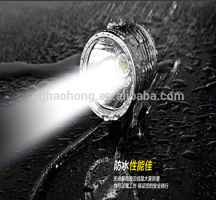 High Quality stainless steel rechargeable Bike Lamp Multi-functional Bicycle Light Led Light For Bike